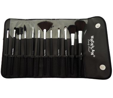 Kit 12 pincéis MACRILAN